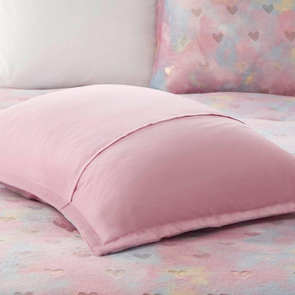 Mi Zone Rosalie Metallic Printed Plush Comforter Set