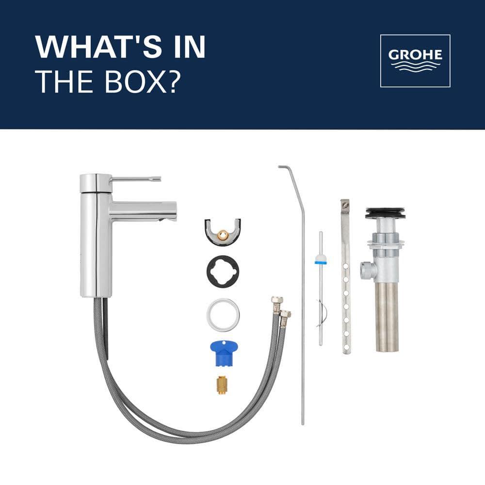 GROHE ESSENCE NEW OHM 6 in Escutcheon Faucet
