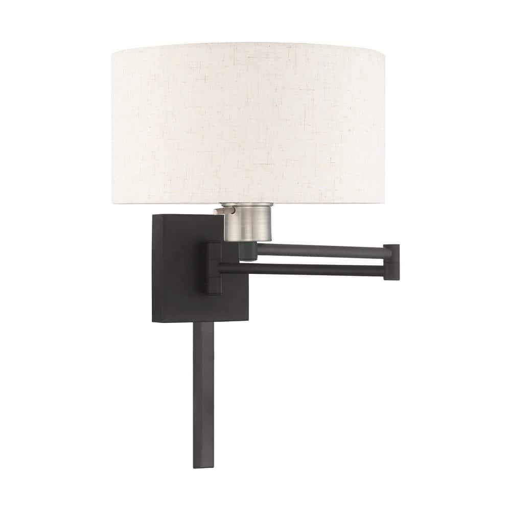 Livex Lighting 1 - Light Wall Light in  Black
