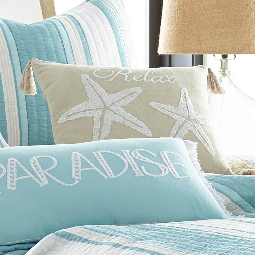 San Sebastian Relax Starfish Decorative Pillow - Levtex Home