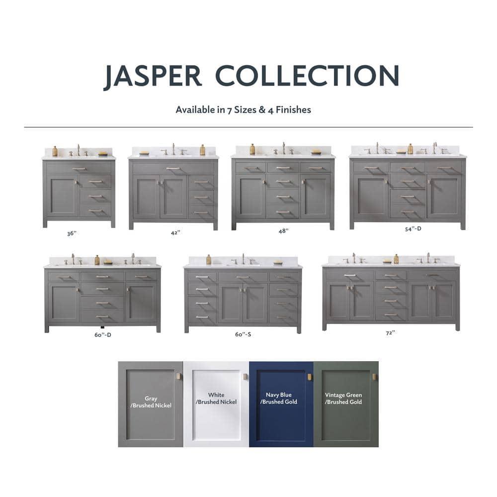 Atencio 36'' Single Bathroom Vanity with Engineered Stone Top