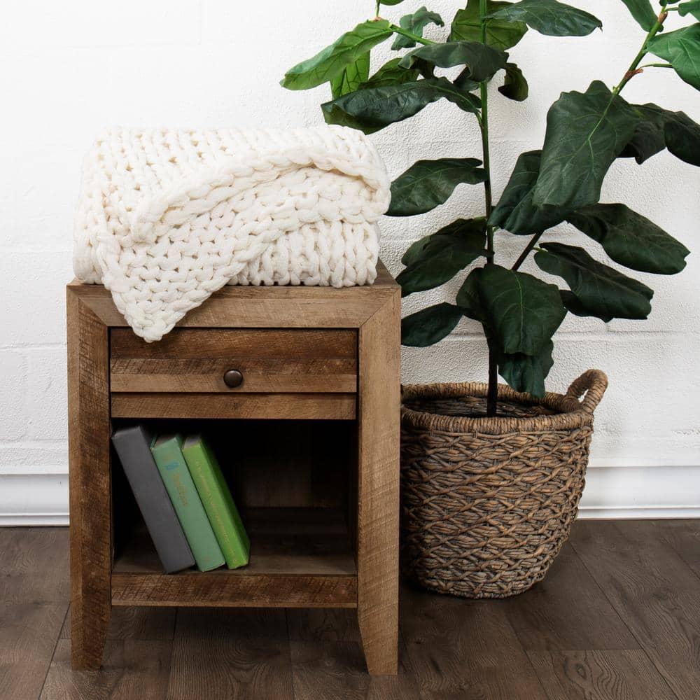 Becky Cameron Handmade Chunky Knit Throw Blanket