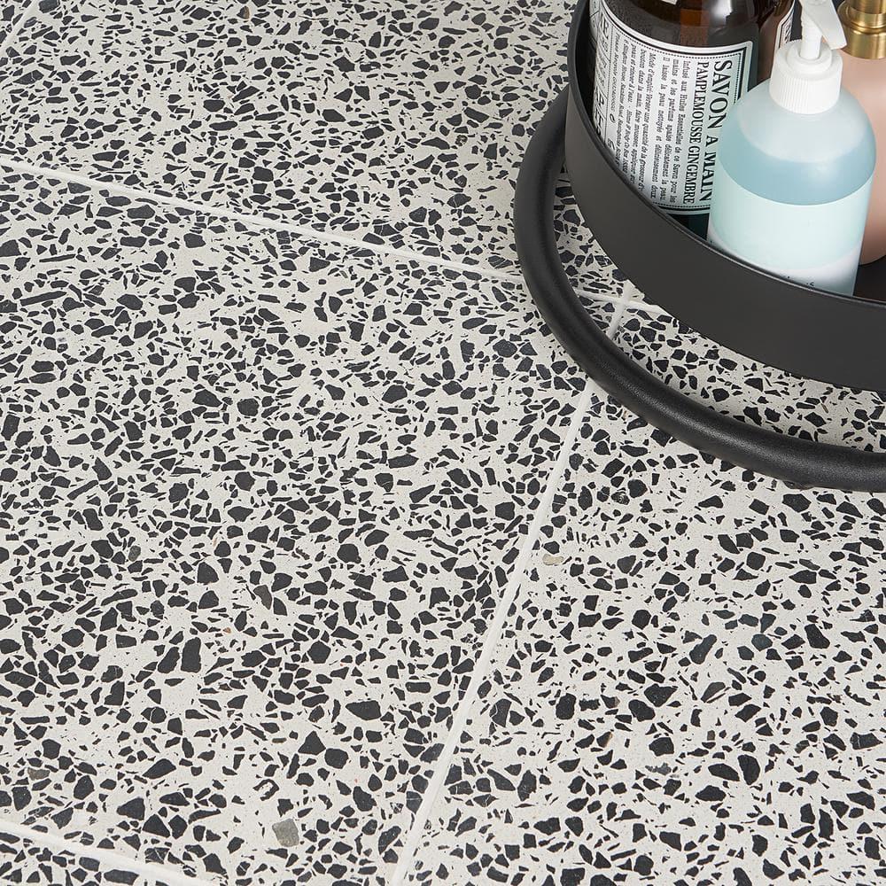 Durham 16.14 in. x 16.14 in. Polished Terrazzo Floor and Wall Tile (3.61 Sq. Ft. / Case)
