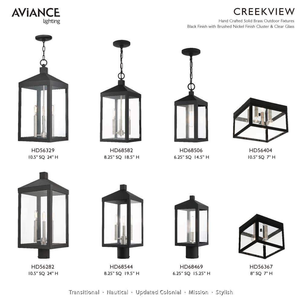Livex Lighting Nyack 3 - Light Pendant in  Black