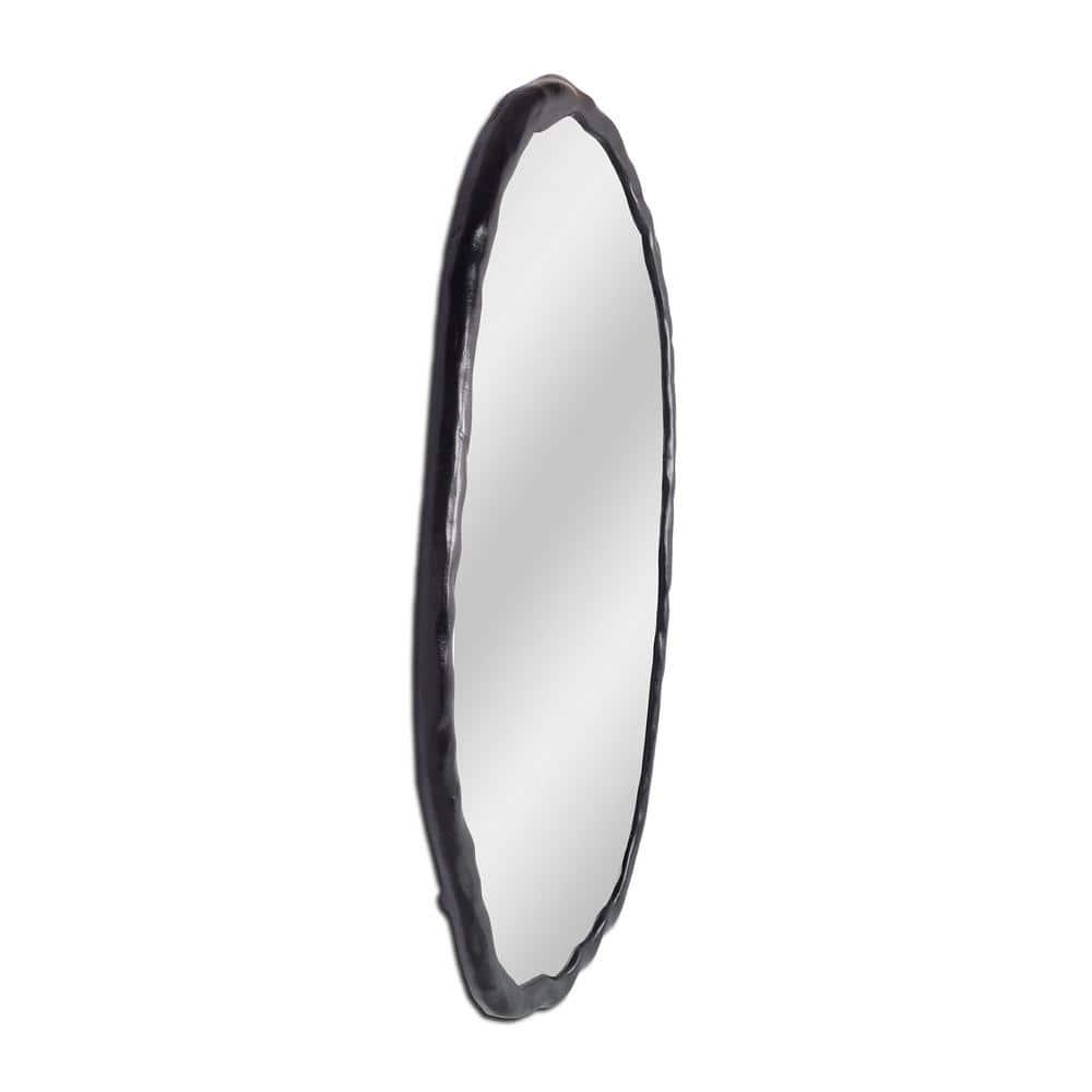 Rogelio Oval Mirror - Black