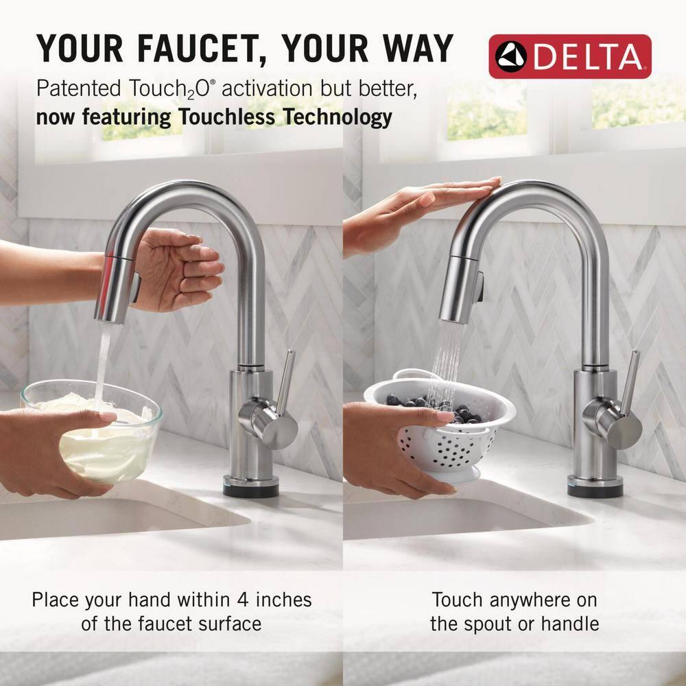Trinsic Pull Down Touch Bar Faucet