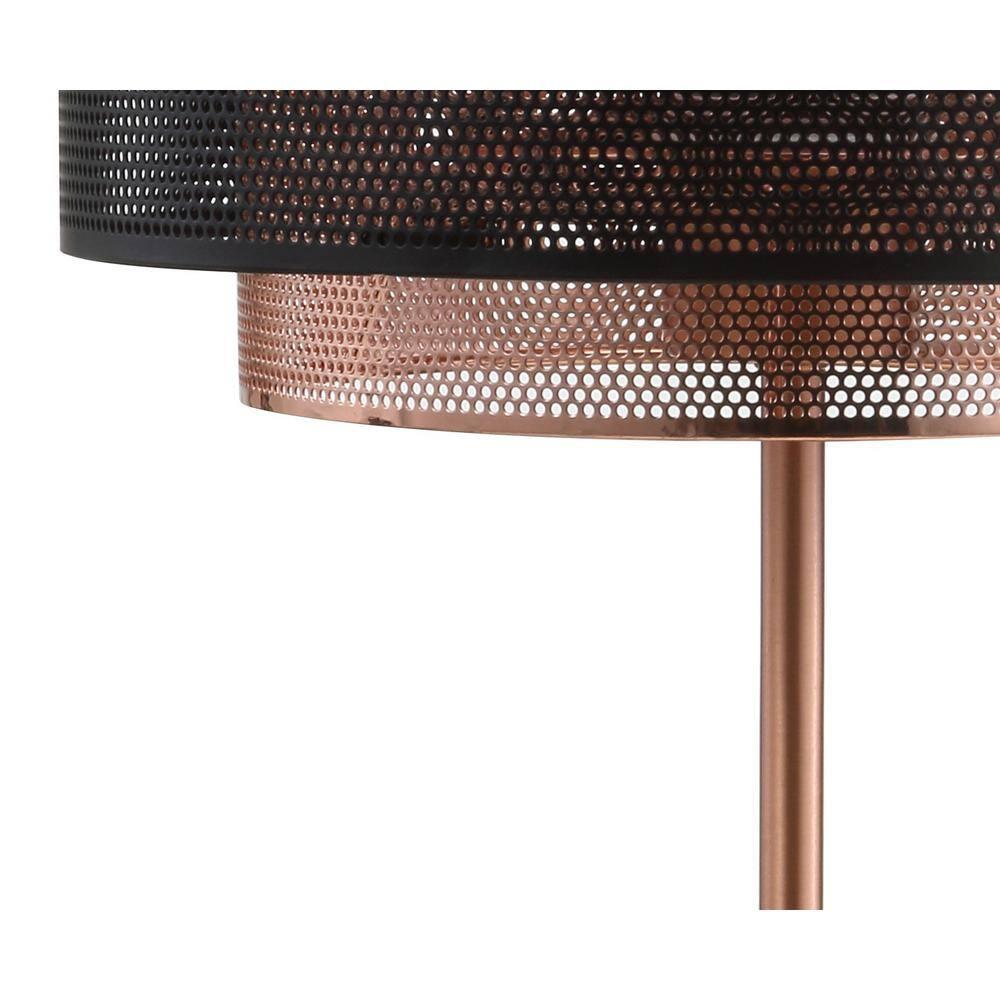 Jonathan Y Lighting Jyl6106 Tribeca 1 Light 20" Tall Led Table Lamp - Copper