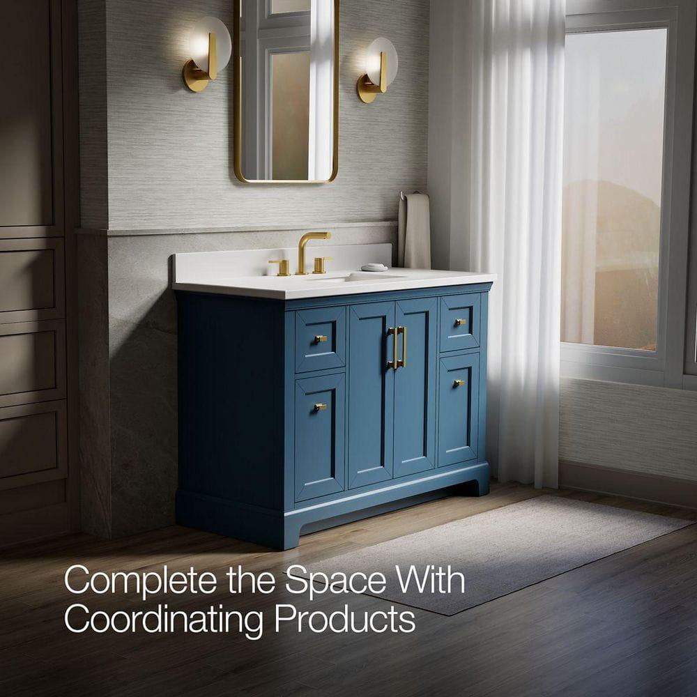 Charlemont 48 In. Bathroom Vanity Cabinet With Sink And Quartz Top