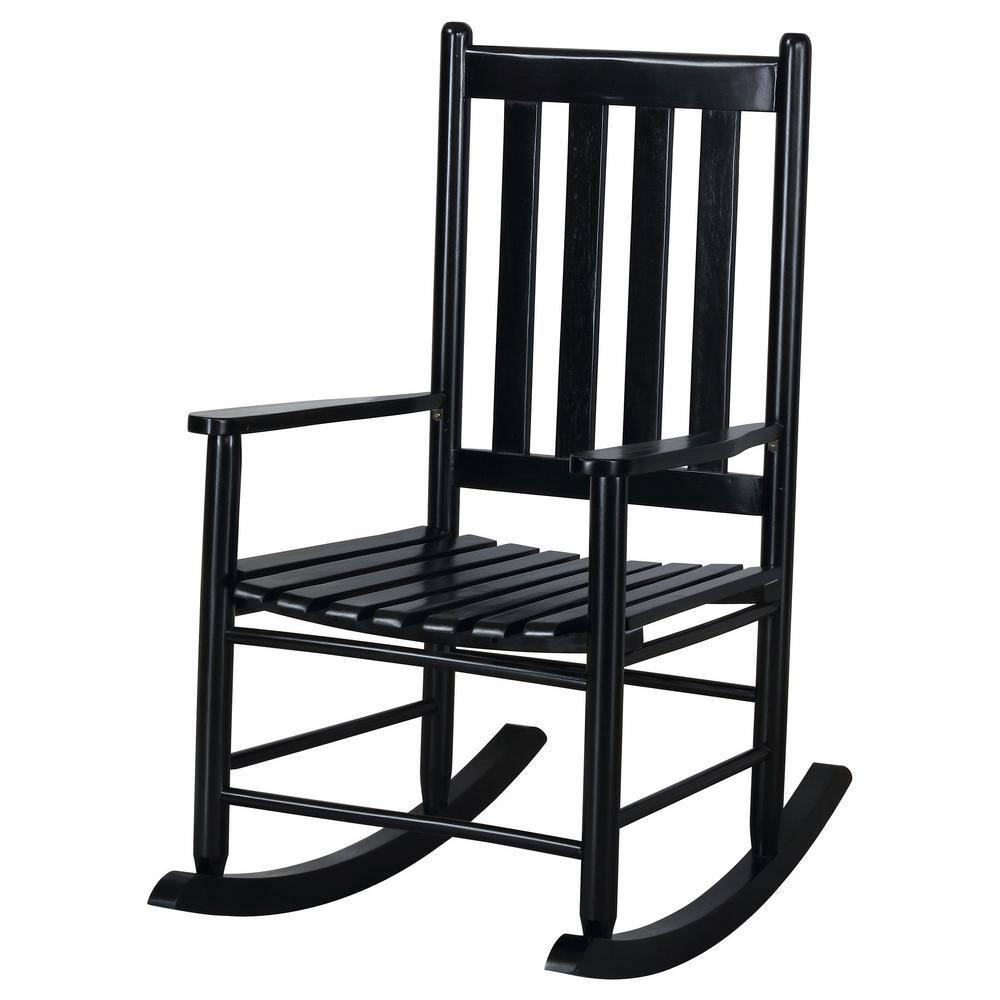 Annie Solid Wood Slat Back Rocking Accent Chair - Coaster: Mission Style, Acacia Frame