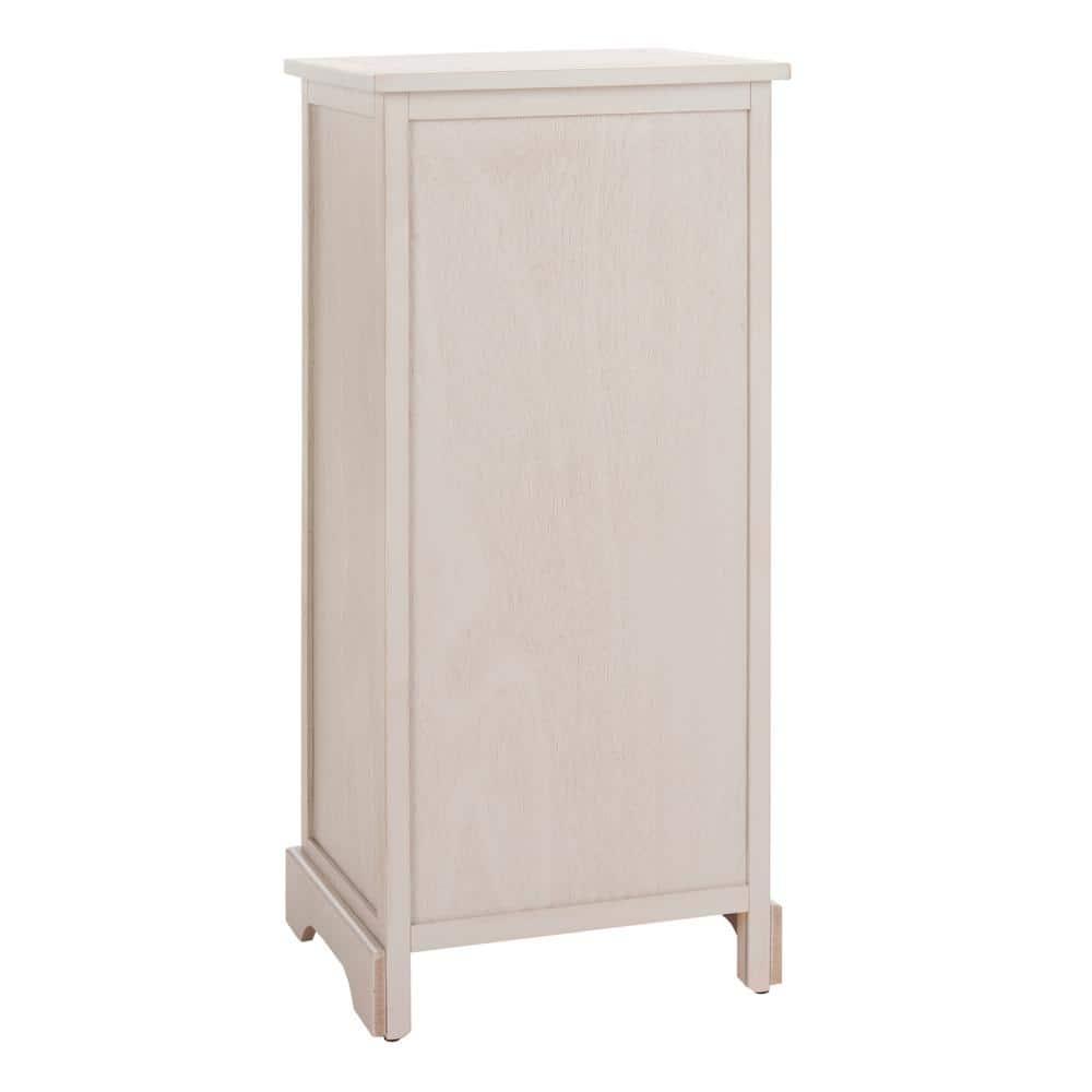 Raven Tall Storage Unit - Vintage Grey - Safavieh.