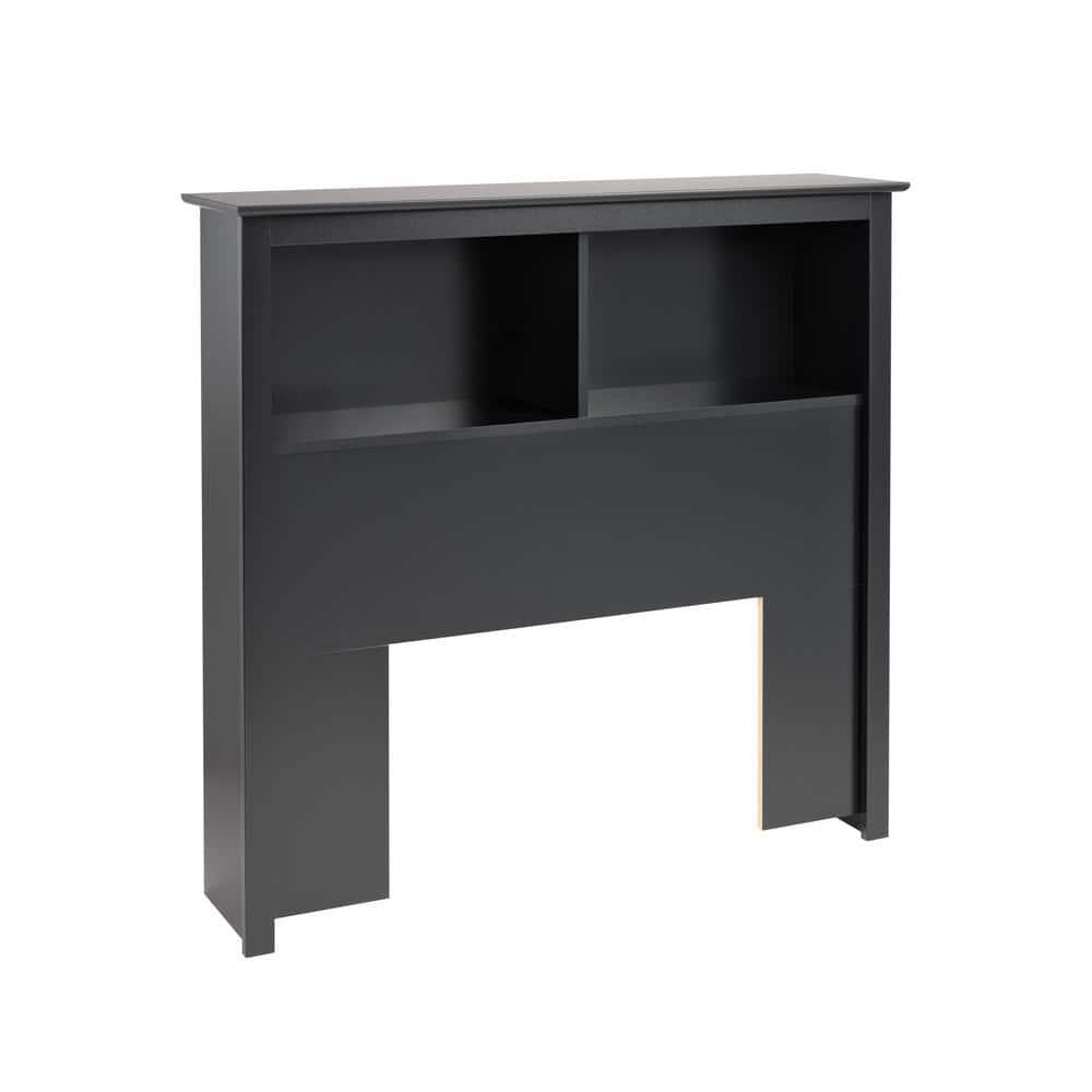 Twin Bookcase Headboard Black - Prepac