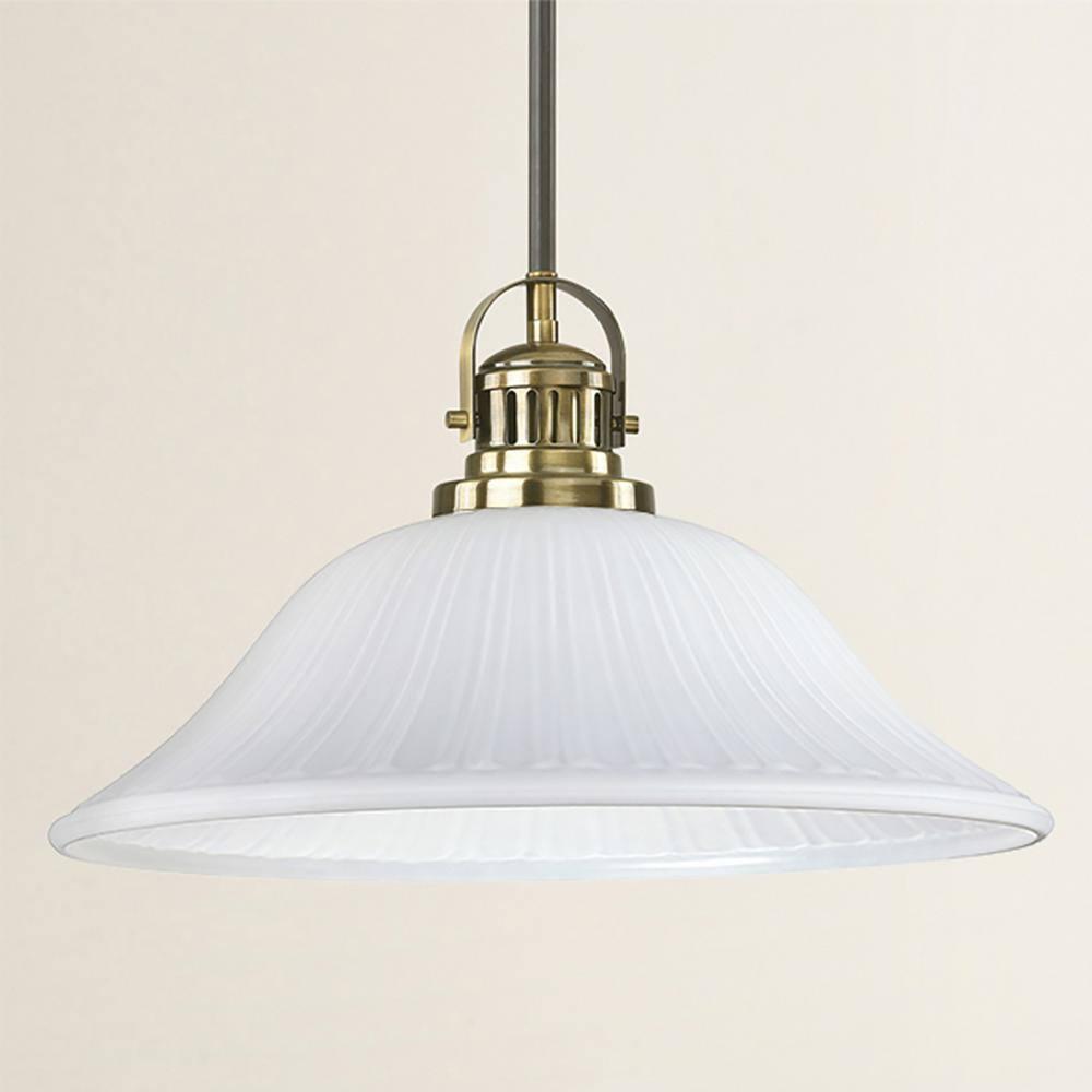 Aspen Creative 23101-21 Frosted Transitional Style Replacement Torchiere Glass Shade, 5-1/2" high x 15" diameter