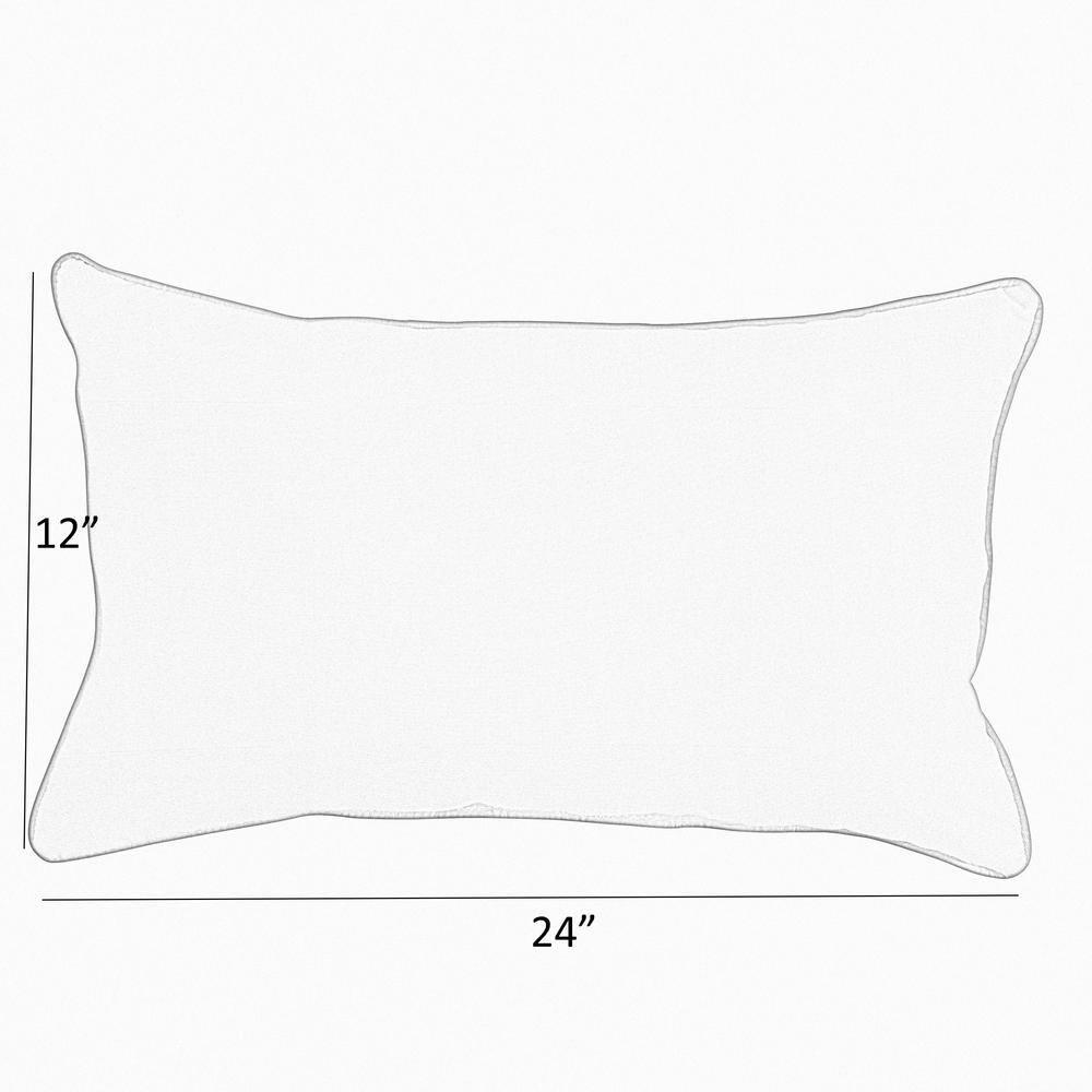 Warrick Striped Indoor/Outdoor Lumbar Throw Pillow (Set of 2)