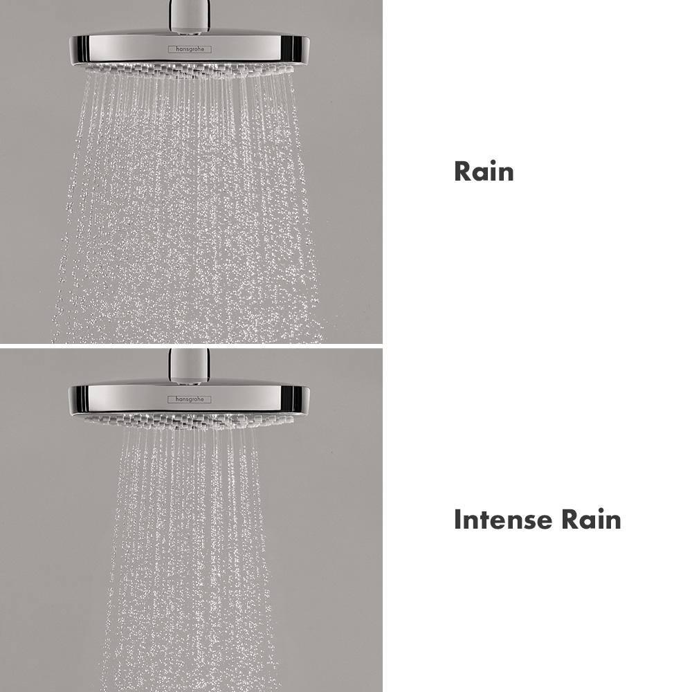 Croma S 180 2-Jet Rain Fixed Shower Head with Select