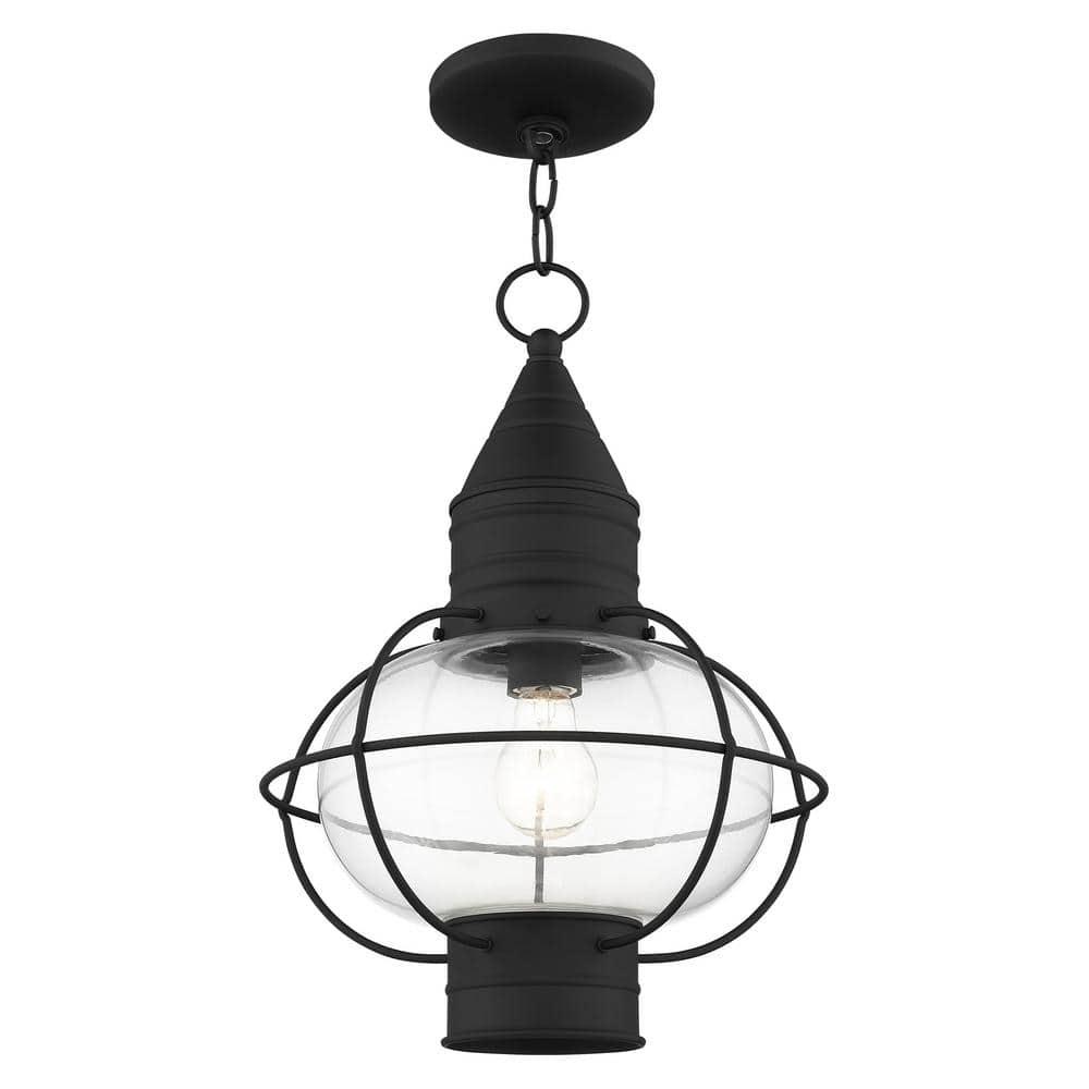 Livex Lighting Newburyport 1 - Light Pendant in  Black