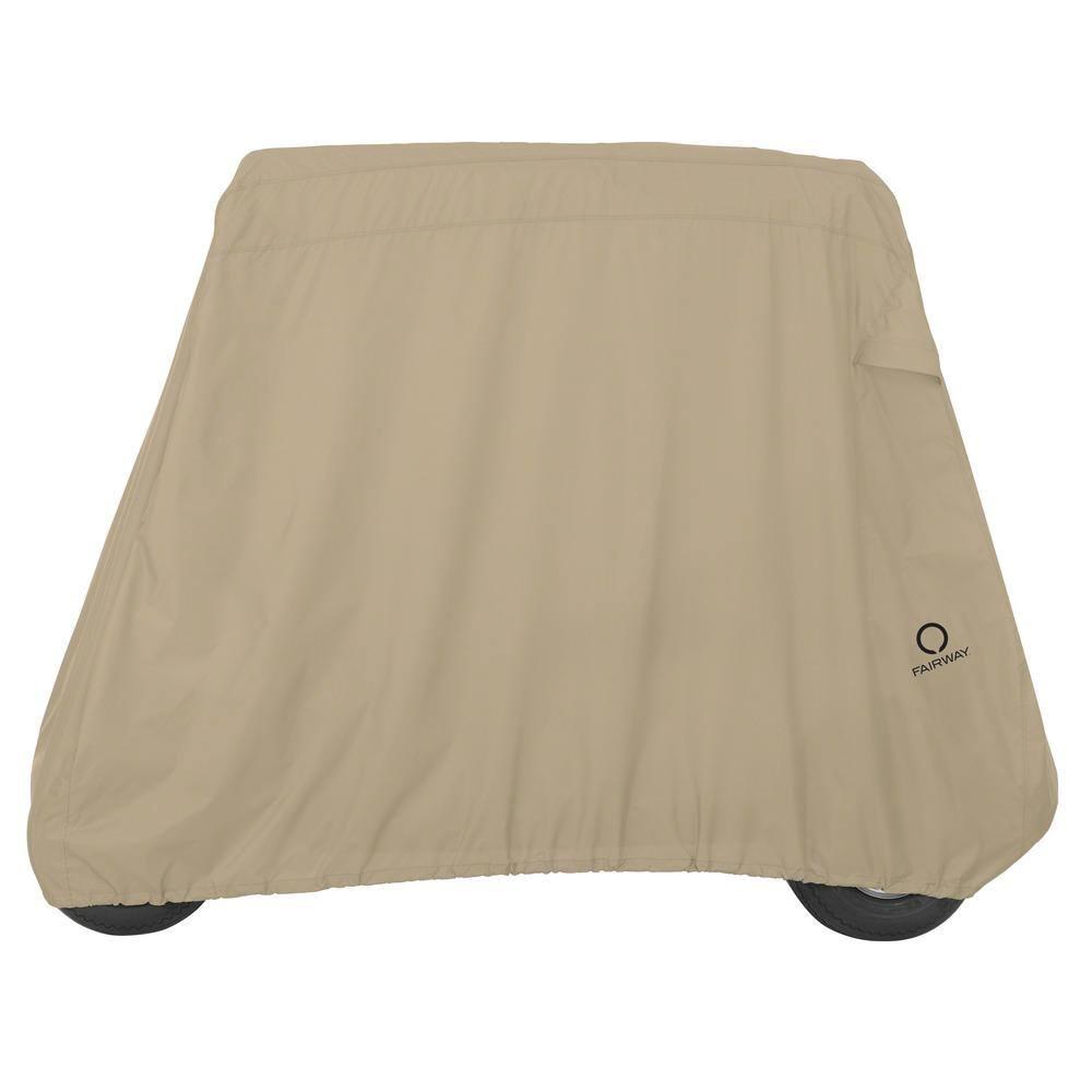 Classic Accessories Fairway Elastic Mildew Resistant Golf Cart Cover By Classic Accessories