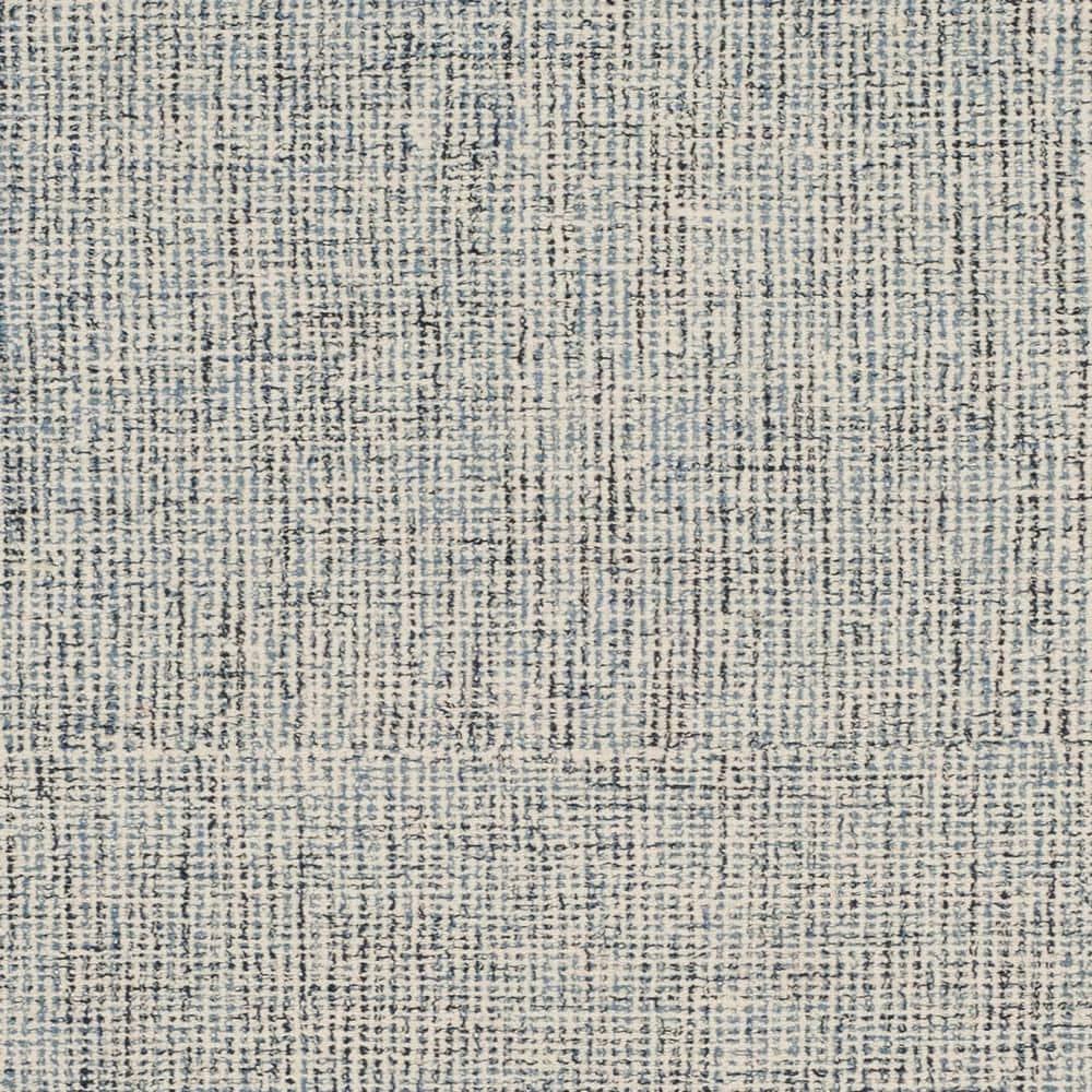 Abstract ABT220 Handmade Indoor Area Rug - Navy/Ivory - 6'x6' - Safavieh