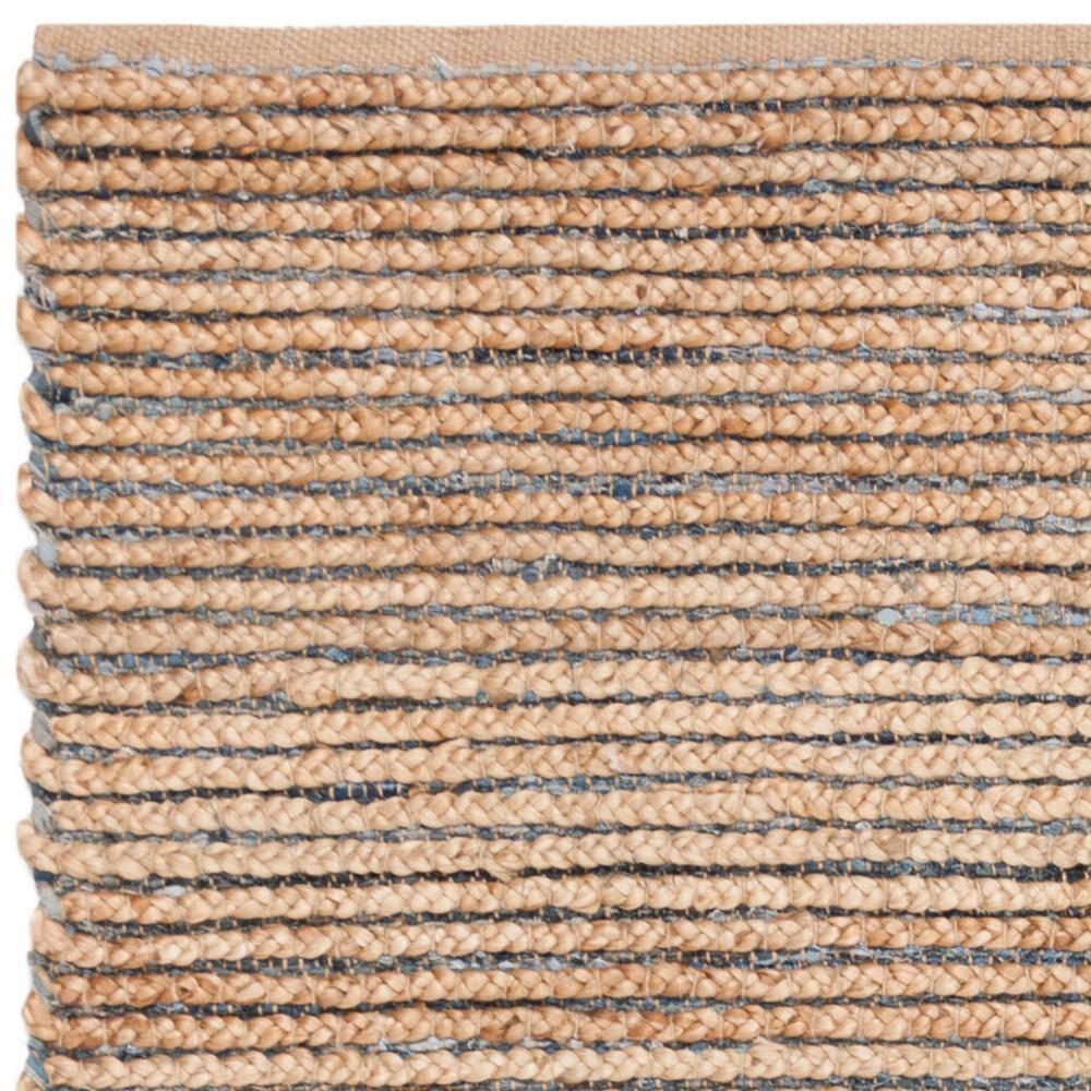 Chupp Hand Woven Jute, Denim Solid Color Rug