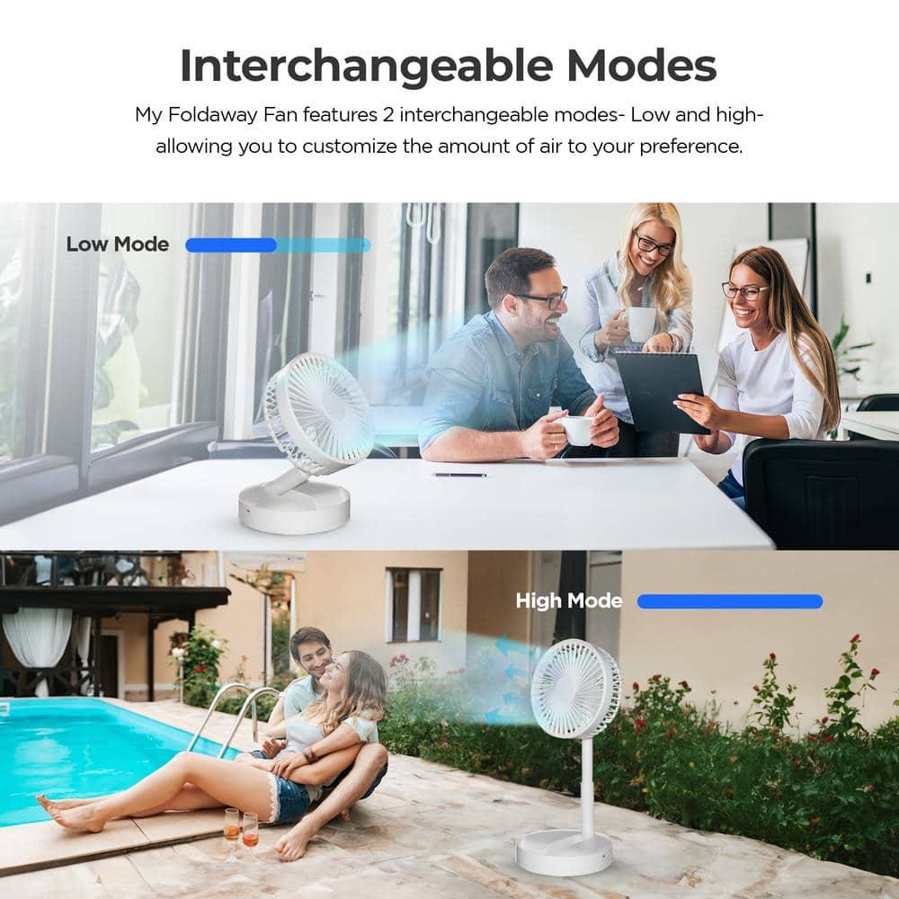Bell + Howell My Foldaway Rechargeable Fan