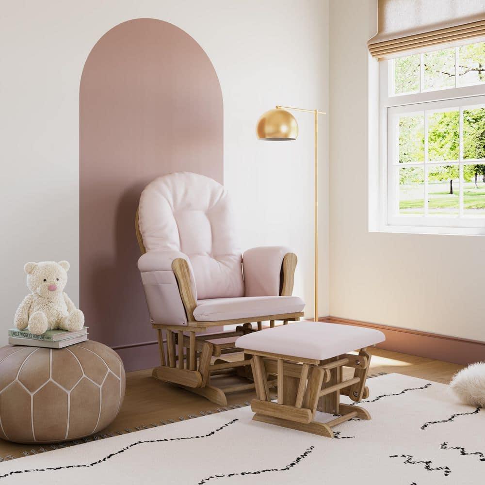 Hoop Glider with Ottoman