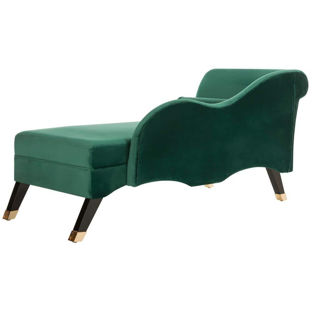 Willa Arlo™ Interiors Schumacher Velvet Chaise Lounge