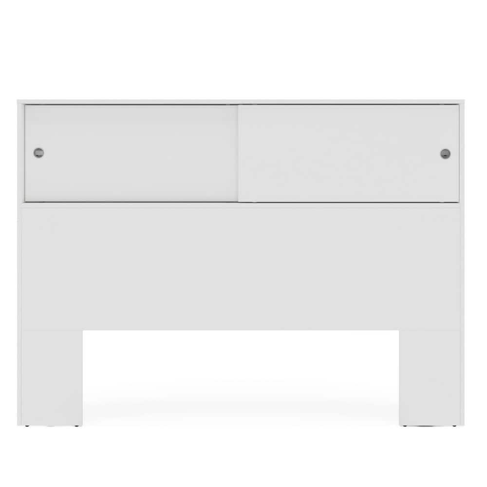 Polifurniture 3pc Queen Victoria Bedroom Set with 2 Nightstands White: Modern Style, 90 Day Warranty