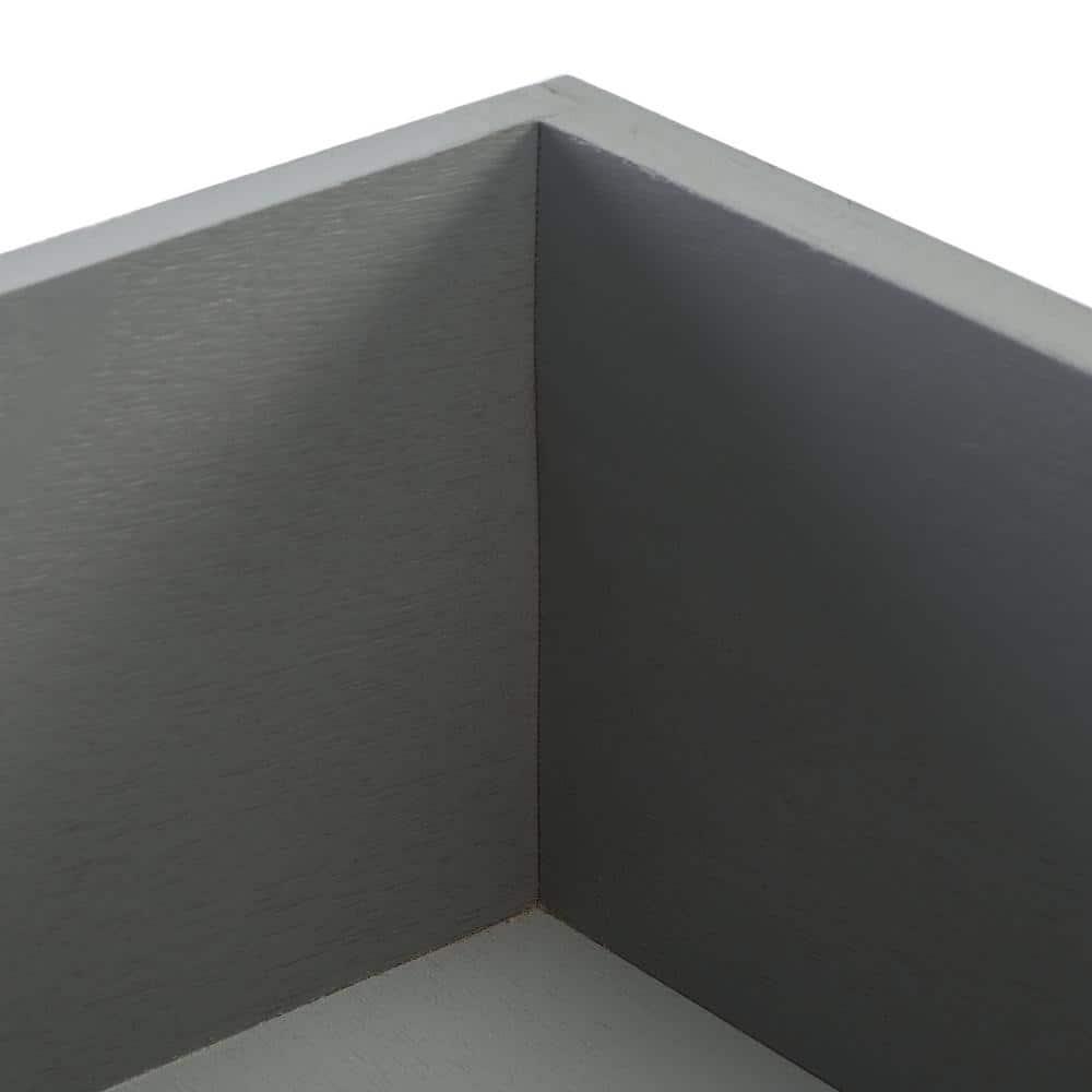 Mozart Mid-Century Coffee Table - Distressed Grey - Safavieh