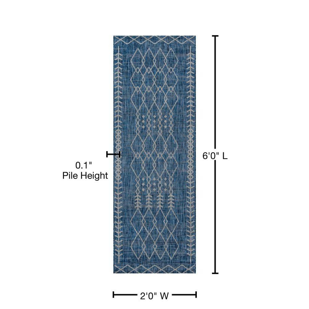 Novogratz Momeni Villa Monaco Moroccan Indoor / Outdoor Rug