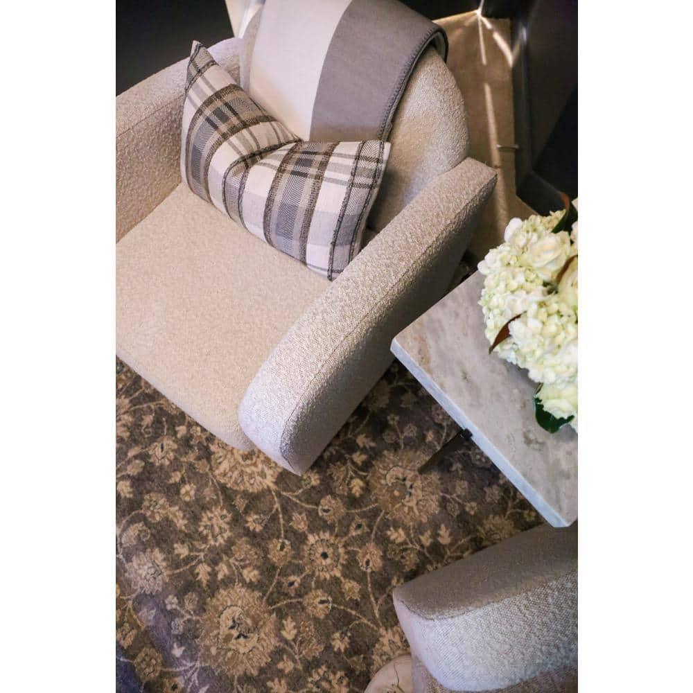 Sofia SOF330 Power Loomed Indoor Area Rug - Light Grey/Beige - 8'x11' - Safavieh.