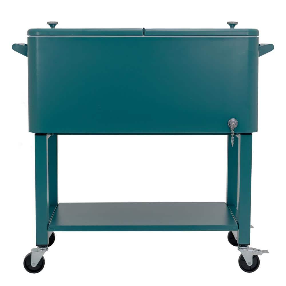 Permasteel 80-Qt Outdoor Patio Cooler with Removable Basin