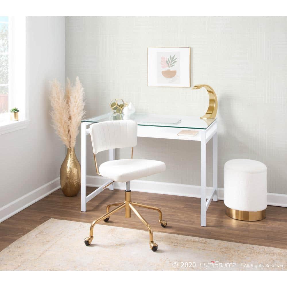 Emmy Gilded Desk Chair
