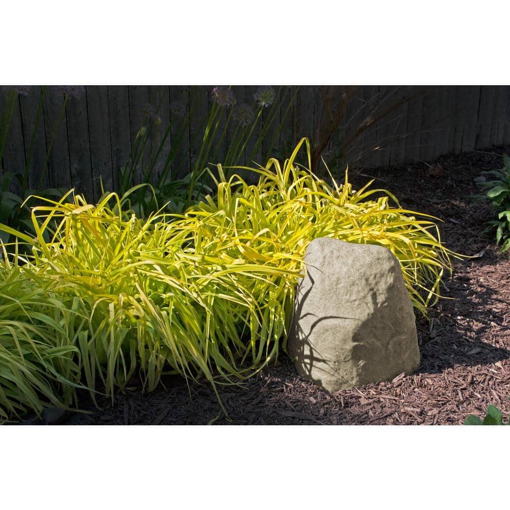 14" Resin Small River Rock Statuary - Sand - Emsco