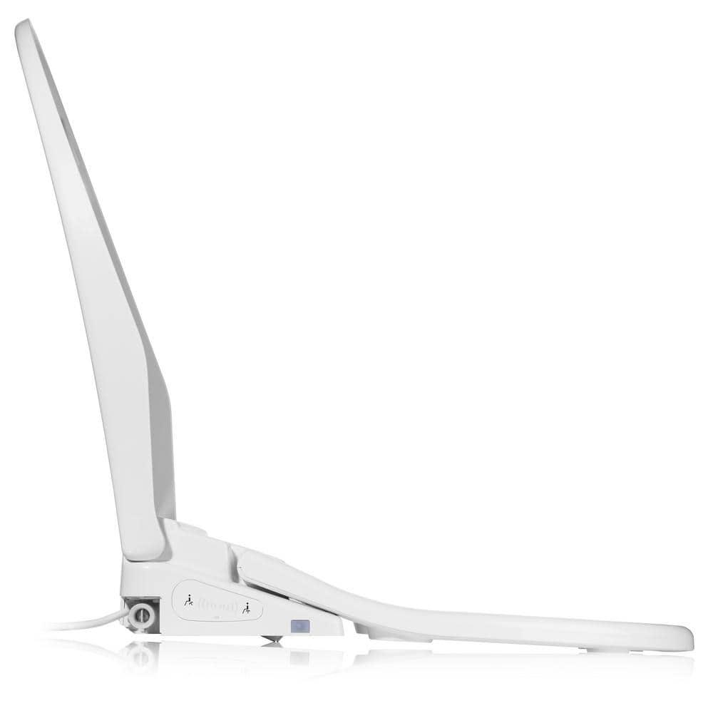 White Electric Remote Controlled Luxury Bidet Toilet Seat