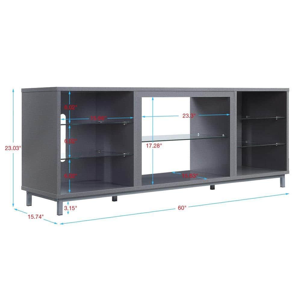Brighton TV Stand for TVs up to 56" - Manhattan Comfort