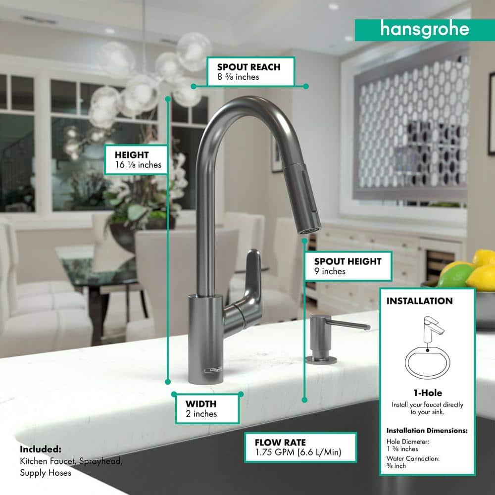 Focus Single Handle Kitchen Faucet
