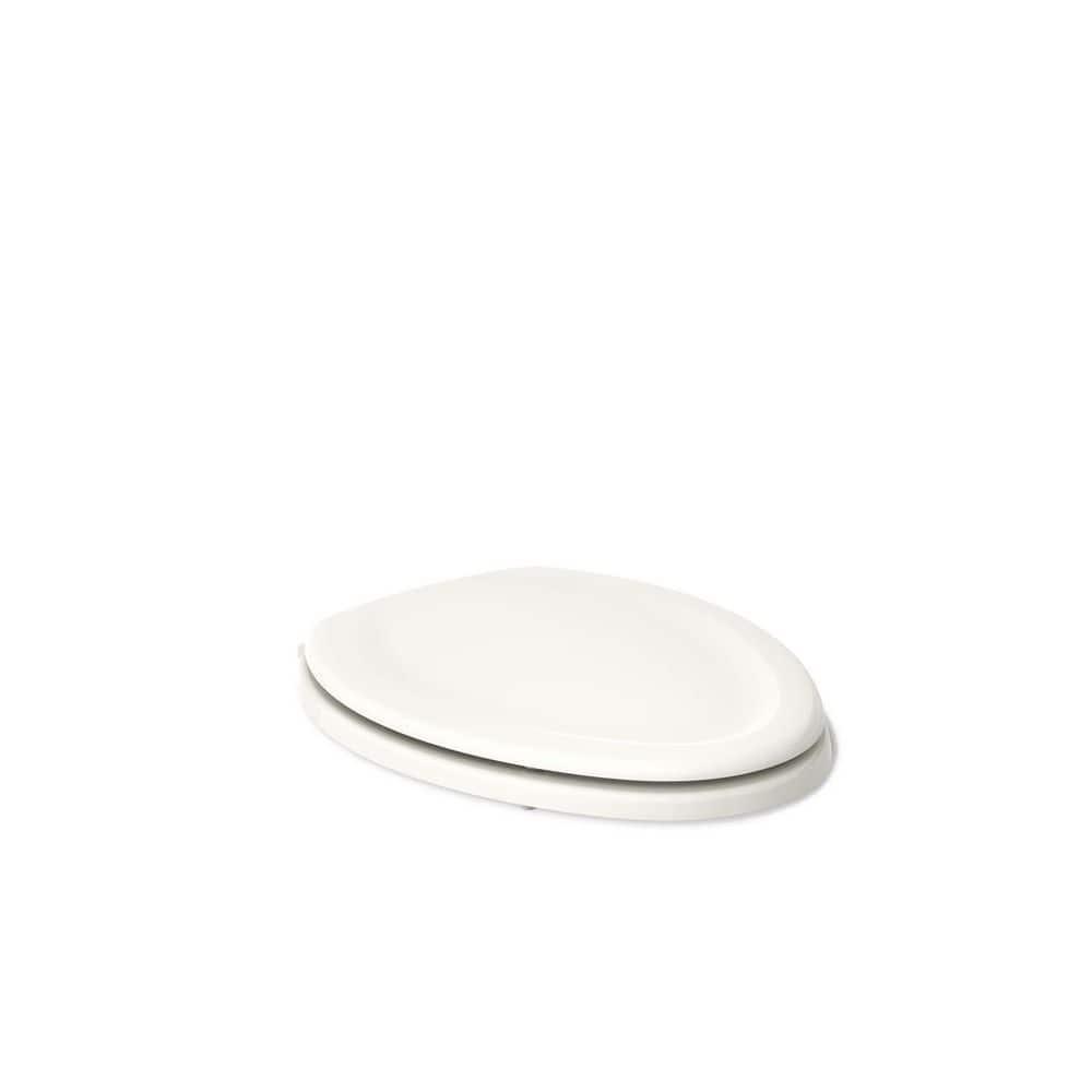 Stonewood Compression-Molded Wood Toilet Seat with Color-Matched Plastic Hinges