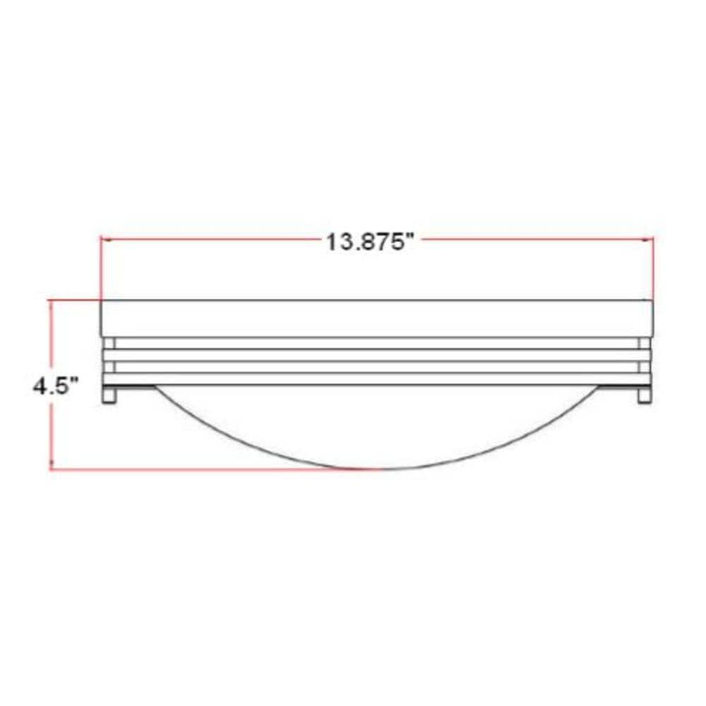 Design House 503284 Traditional 2-Light Indoor 14 Inch Ceiling Mount Dimmable Alabaster Glass for Bedroom Hallway Kitchen Dining Room, Satin Nickel