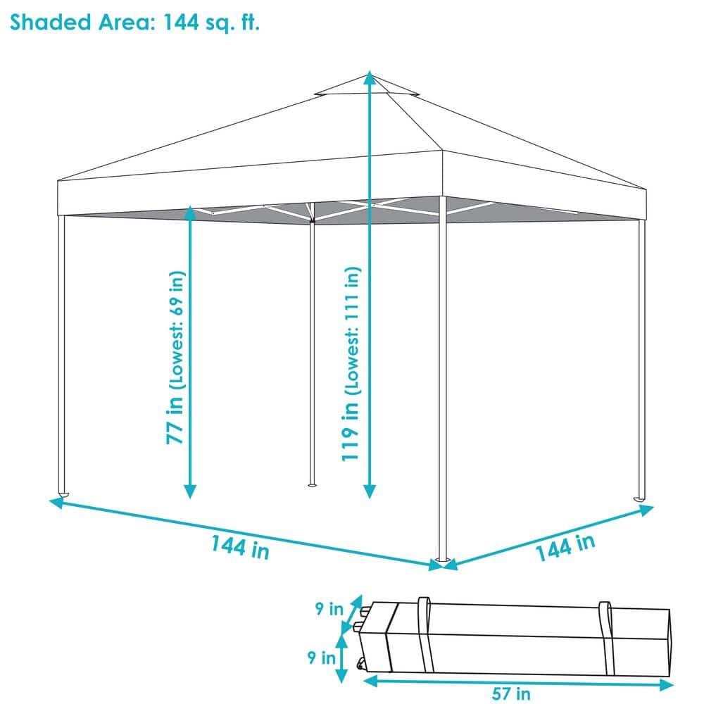 Metal Pop-Up Canopy