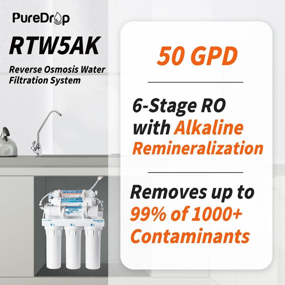 Reverse Osmosis Alkaline Water Filtration System