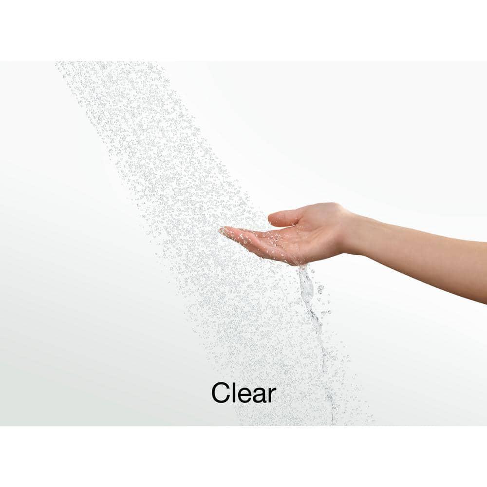Levity 59.62" x 62" Bypass Bath Door with CleanCoat® Technology