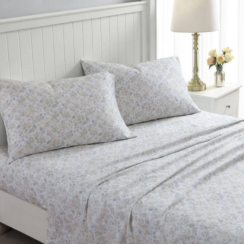 Laura Ashley Laura Ashley Sateen Cotton Printed Sheet Sets