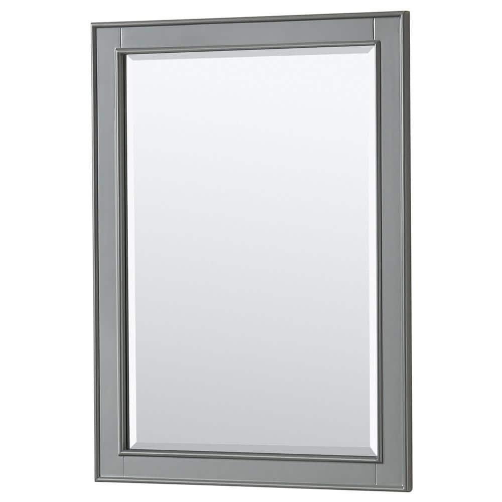 Wyndham Collection Deborah 36'' Single Bathroom Vanity with Marble Top with Mirror