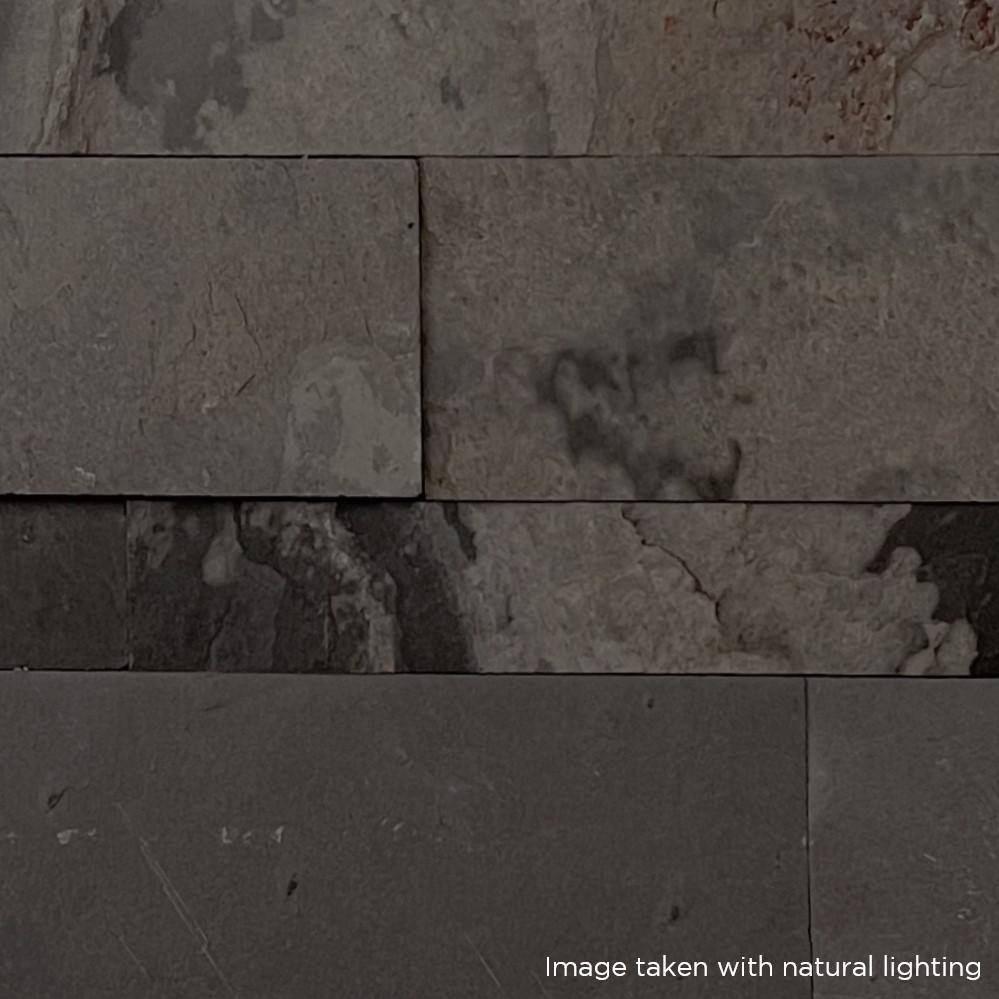 6'' W x 24'' L Natural Stone Peel and Stick Mosaic Tile