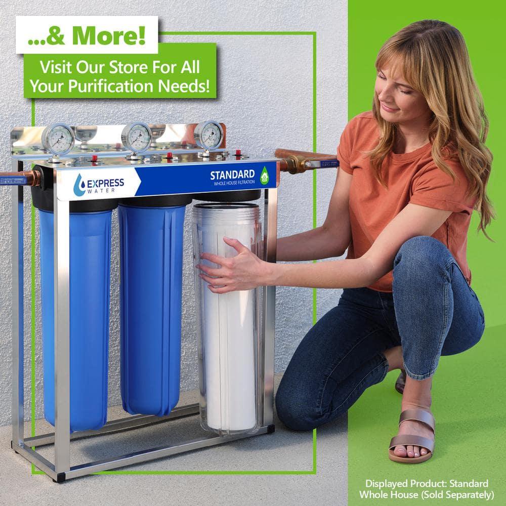 Express Water – Alkaline Water Filter Replacement – Mineral, Antioxidant, pH+ – 10 Inch – Under Sink and Reverse Osmosis System