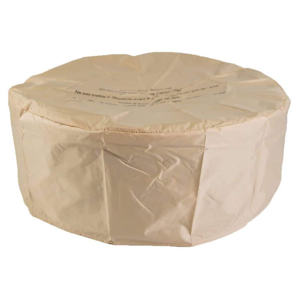 Bluegrass Living Bluegrass Living 26 Inch Carlisle MGO Propane Fire Pit Table Glass Beads & Cover-Model# HF26900AA