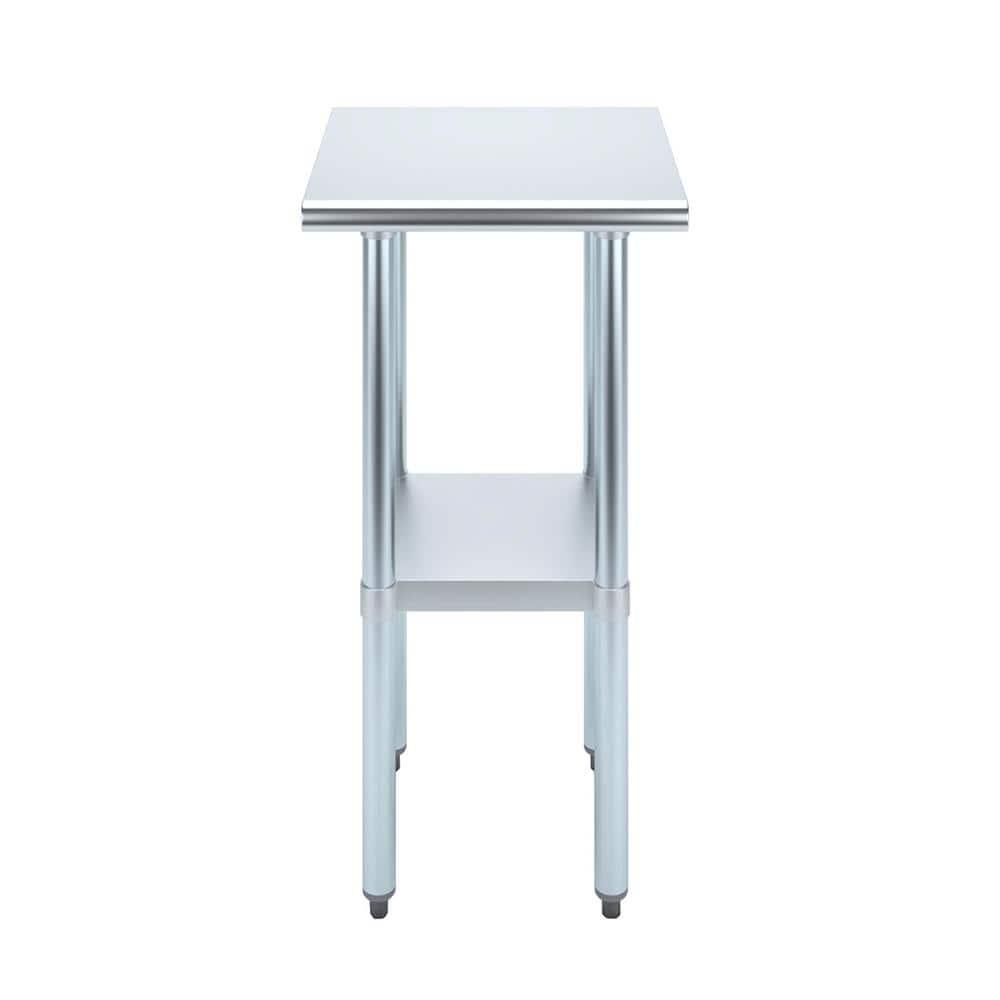 Amgood Stainless Steel Top Workbench