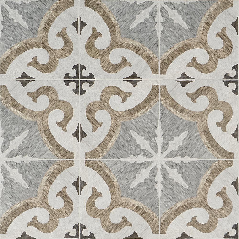Beverly 8" x 8" Porcelain Patterned Wall & Floor Tile (12.91 sq. ft./ Case)