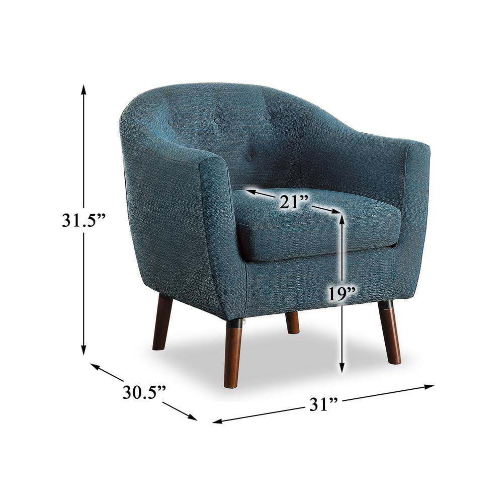 Open Box Homelegance 31 Inch Lucille Collection Living Room Accent Chair