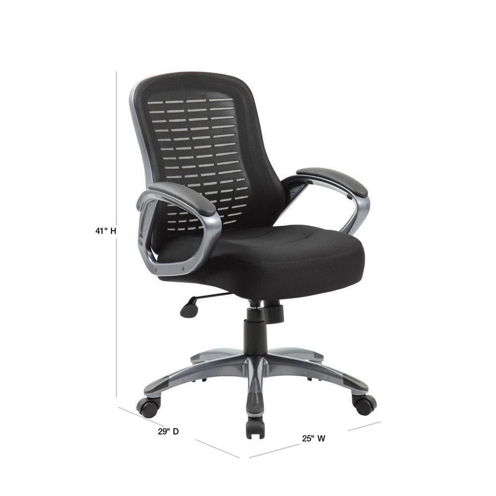 Boss Office Products Polyester / Polyester Blend Task Chair