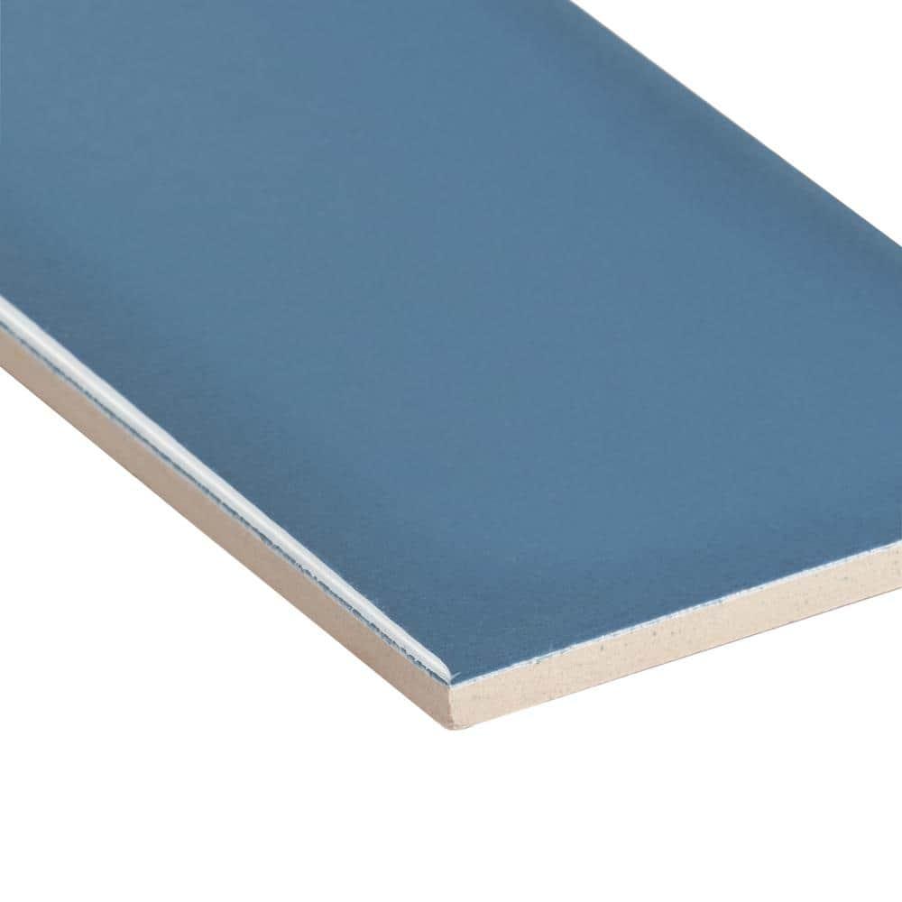 Remington 3.93 in. x 11.81 in. Polished Porcelain Subway Wall Tile (13.55 Sq. Ft. / Case)